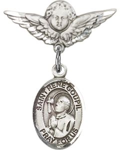 St Rene Goupil Baby Badge - 9334/0735