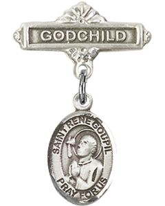 St Rene Goupil Baby Badge - 9334/0736