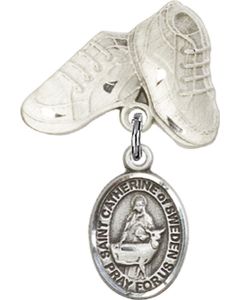 St Catherine of Sweden Baby Badge - 9336/5923