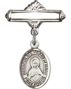Immaculate Heart of Mary Baby Badge - 9337/0730