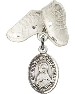 Immaculate Heart of Mary Baby Badge - 9337/5923