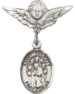 St Felicity Baby Badge - 9341/0735