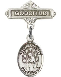 St Felicity Baby Badge - 9341/0736