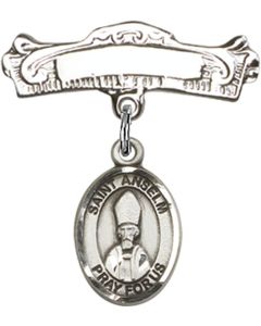 St Anselm of Canterbury Baby Badge - 9342/0732
