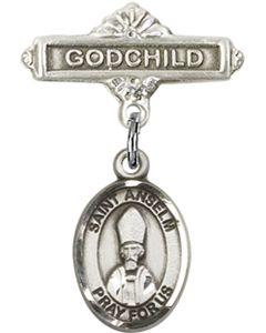 St Anselm of Canterbury Baby Badge - 9342/0736