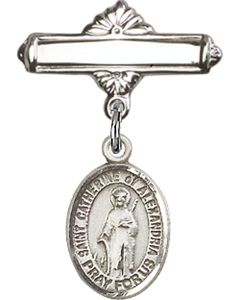 St Catherine of Alexandria Baby Badge - 9343/0730