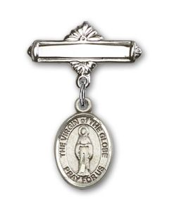Virgin of the Globe Baby Badge - 9345/0730