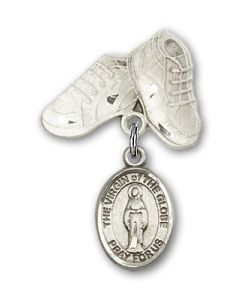 Virgin of the Globe Baby Badge - 9345/5923