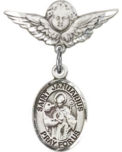 St Januarius Baby Badge - 9351/0735