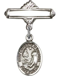 St Catherine of Bologna Baby Badge - 9354/0730