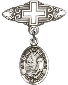 St Catherine of Bologna Baby Badge - 9354/0731