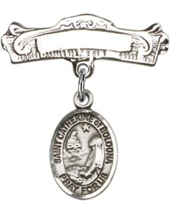 St Catherine of Bologna Baby Badge - 9354/0732