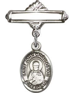 St John Chrysostom Baby Badge - 9357/0730