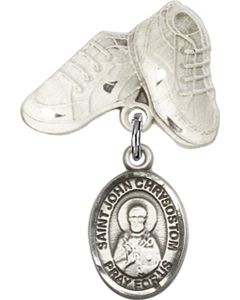 St John Chrysostom Baby Badge - 9357/5923