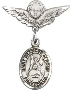 St Frances of Rome Baby Badge - 9365/0735