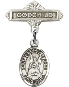 St Frances of Rome Baby Badge - 9365/0736