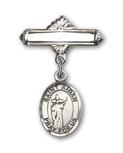 St Aidan of Lindesfarne Baby Badge - 9381/0730