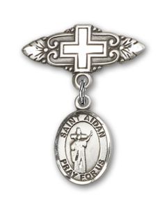 St Aidan of Lindesfarne Baby Badge - 9381/0731
