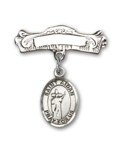 St Aidan of Lindesfarne Baby Badge - 9381/0732
