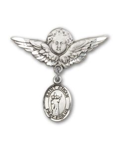 St Aidan of Lindesfarne Baby Badge - 9381/0733