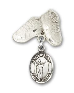 St Aidan of Lindesfarne Baby Badge - 9381/5923