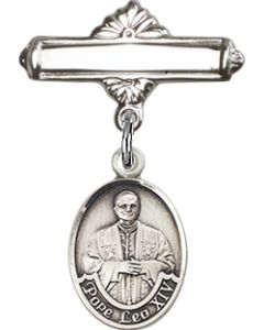Pope Leo XIV 9461/0730 - 1/2 x 1/4 Baby Badge