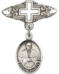 Pope Leo XIV 9461/0731 - 1/2 x 1/4 Baby Badge