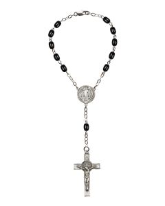 Saint Benedict AR1136-0026B 5x8 Auto Rosary