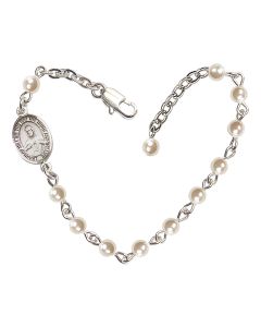 Scapular B3011-9098R2 4mm Bracelet