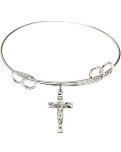 0001 - Crucifix Bangle Available in 8 Styles