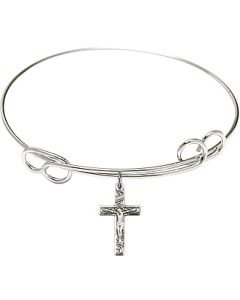 0672 - Crucifix Bangle Available in 8 Styles