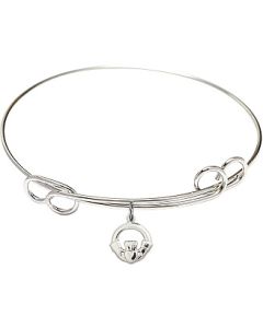 4113 - Claddagh Bangle Available in 8 Styles