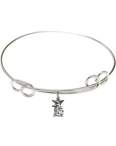 4254 - Littlest Angel Bangle Available in 8 Styles