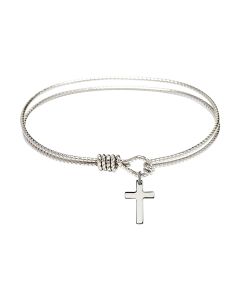 0111Y - Cross Bangle Available in 8 Styles