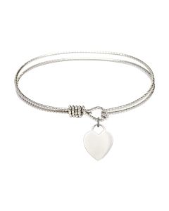 3400 - Heart Bangle Available in 8 Styles