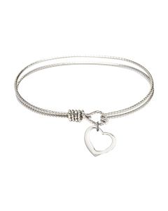 4208 - Heart Bangle Available in 8 Styles
