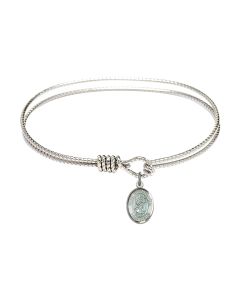 9022E - Saint Christopher Bangle Available in 8 Styles