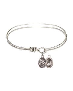 9159 - Saint Christopher/Wrestling Bangle Available in 8 Styles