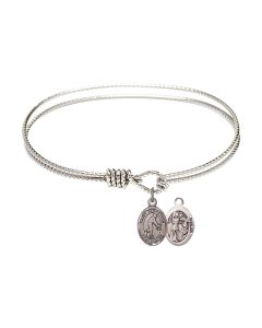 9163 - Saint Sebastian/Basketball Bangle Available in 8 Styles