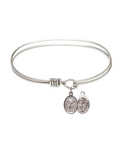 9170 - Saint Sebastian/Cheerleading Bangle Available in 8 Styles