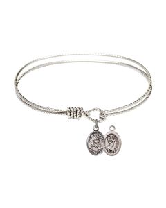 9185 - Saint Christopher/Motorcycle Bangle Available in 8 Styles
