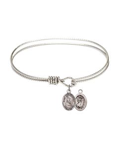 9194 - Saint Christopher / Rugby Bangle Available in 8 Styles