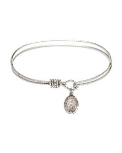 9413 - Our Lady of Rosa Mystica Bangle Available in 8 Styles