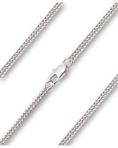 Light Curb Chain Rhodium/Hamilton Gold C08 - 2.1mm