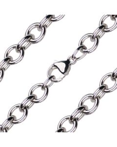 Heavy Open Cable Chain Precious Medal C28 - 7.10mm