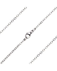 Light Cable Flat Chain Precious Medal C34 - 1.5mm