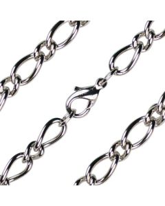 Clergy Chain Light Rhodium/Gold Plate C61 - 6.30mm