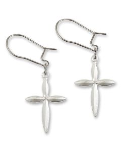 Cross E0018Y - 3/4 x 1/2 Earring