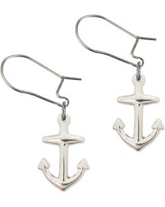 Anchor E4158A - 1 1/8 x 1 5/8 Earring