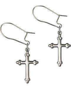 Cross E5415 - 5/8 x 3/8 Earring